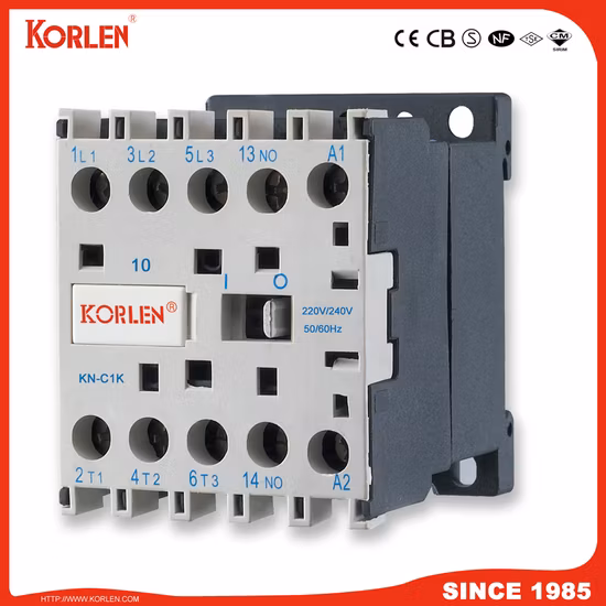 IEC60947-4-1 上部材料を使用した Cjx2 AC コンタクタ